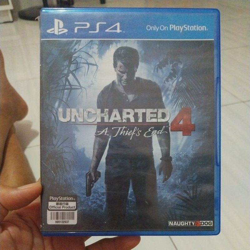 kaset / BD uncharted 4 ps 4