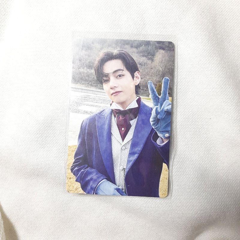 official photocard rpc taehyung photofolio veautiful days