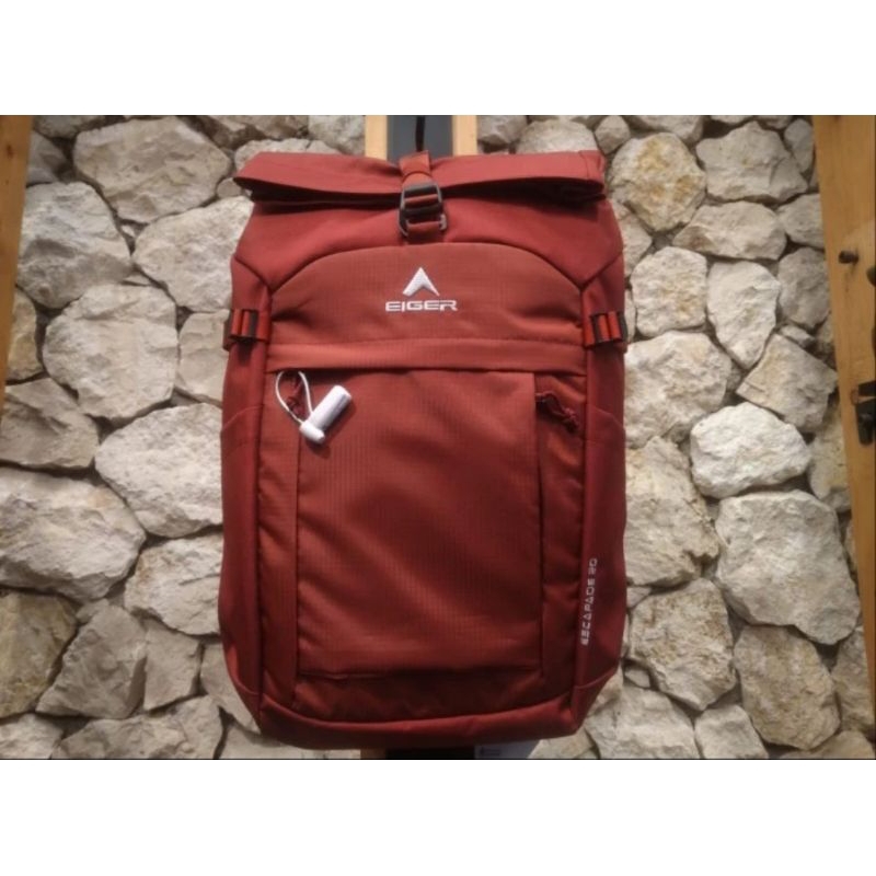 Ransel Eiger Escapade 20L 1A  Bacpack Daypack Original - Maroon