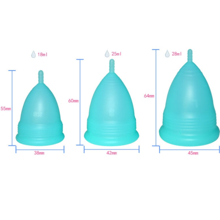 GLife Menstrual Cup Tampon, Pengganti Pembalut Ramah Lingkungan