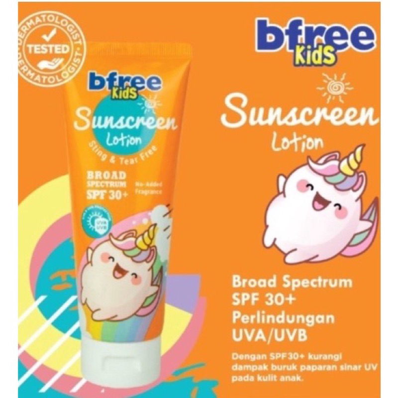 BISA COD - BFree Kids Lotion Daily Mild &amp; Gentle Lotion 100 ML