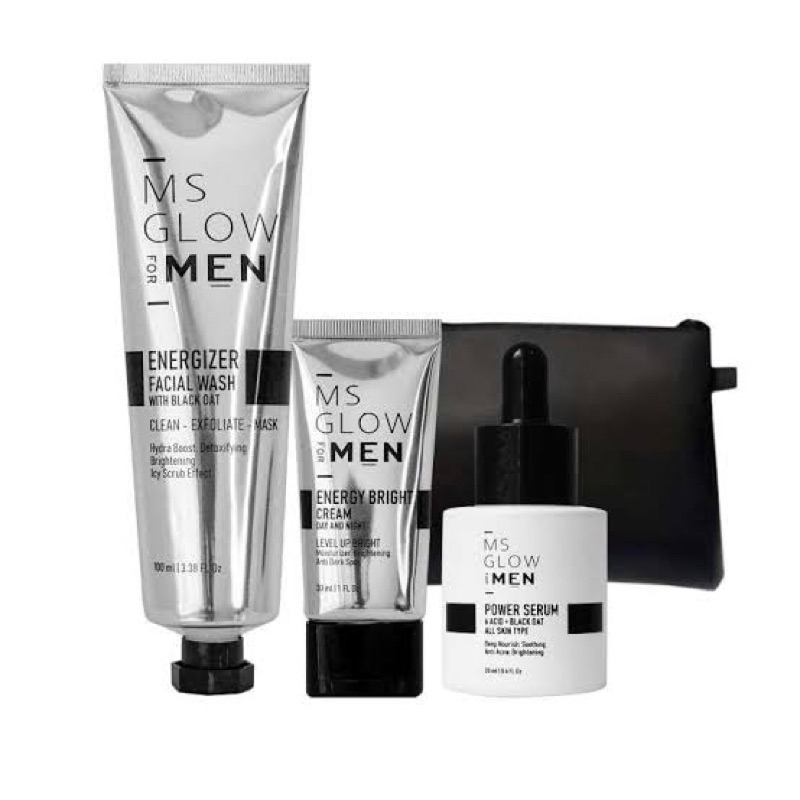 Paket Wajah Ms Glow For Men Lengkap