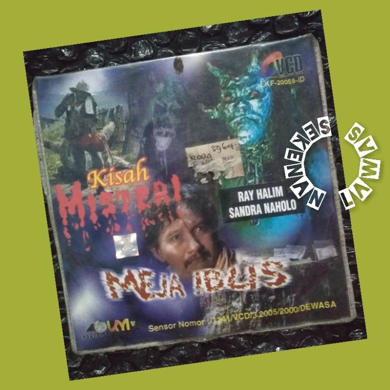 VCD Meja Iblis /Kisah Misteri 90an /Mulus
