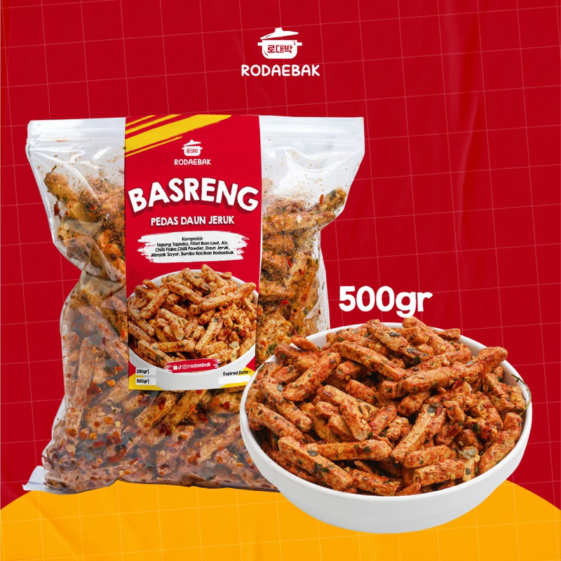 

BASRENG PEDAS DAUN JERUK 500GRAM