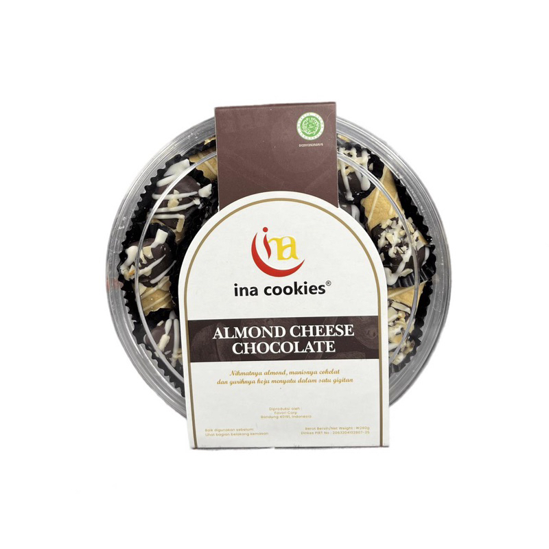 

Almond cheese coklat