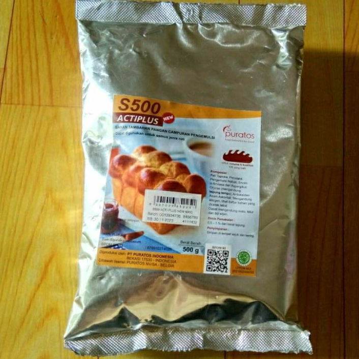 

Puratos S500 50 gr Pengembang Roti Pengempuk Adonan