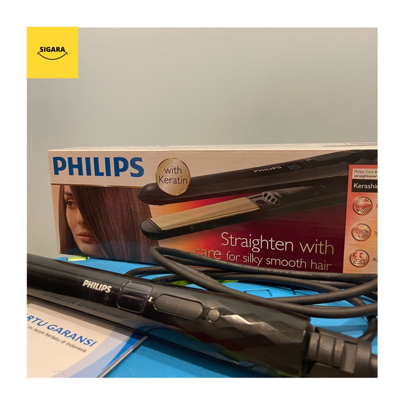[Preloved/ Second hand/ Branded/ Original] Catokan Philips Straightener HP8348 100% Authentic