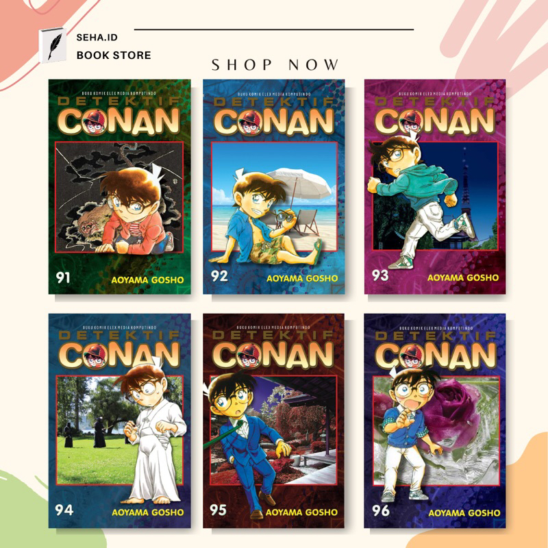 Komik Detektif Conan (vol 91-103 LENGKAP) - Aoyama Gosho [ORIGINAL]