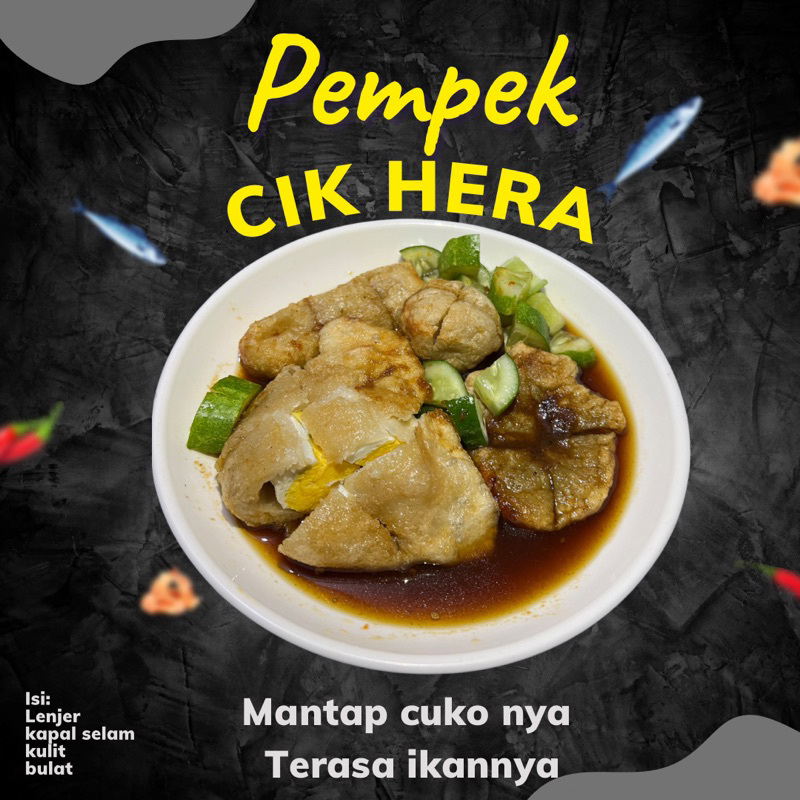 

Pempek Cik Hera Frozen / pempek Palembang enak murah kemasan vacum