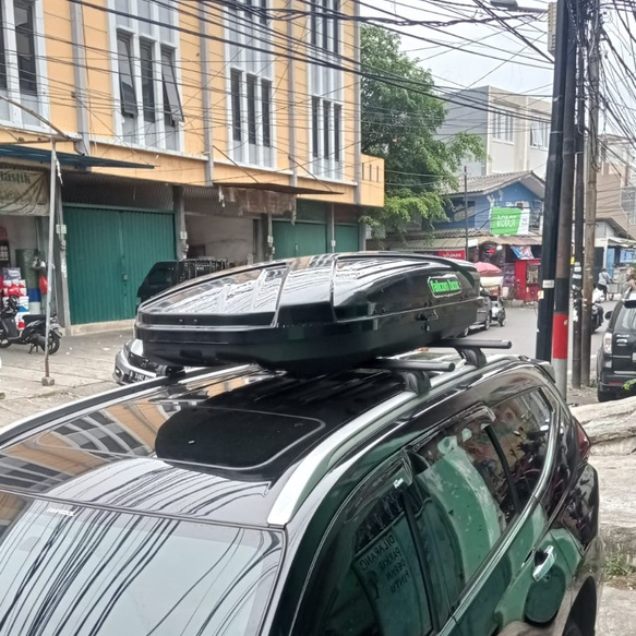 Roof box 550L bagasi atap mobil x Motion import abs