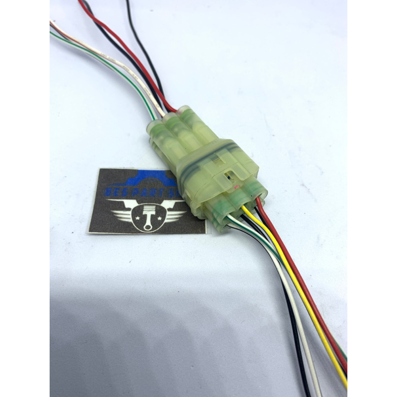 SOKET SOCKET DLC KAWASAKI PIN 6 MALE FEMALE SOKET DLC RESET DLC SHORT