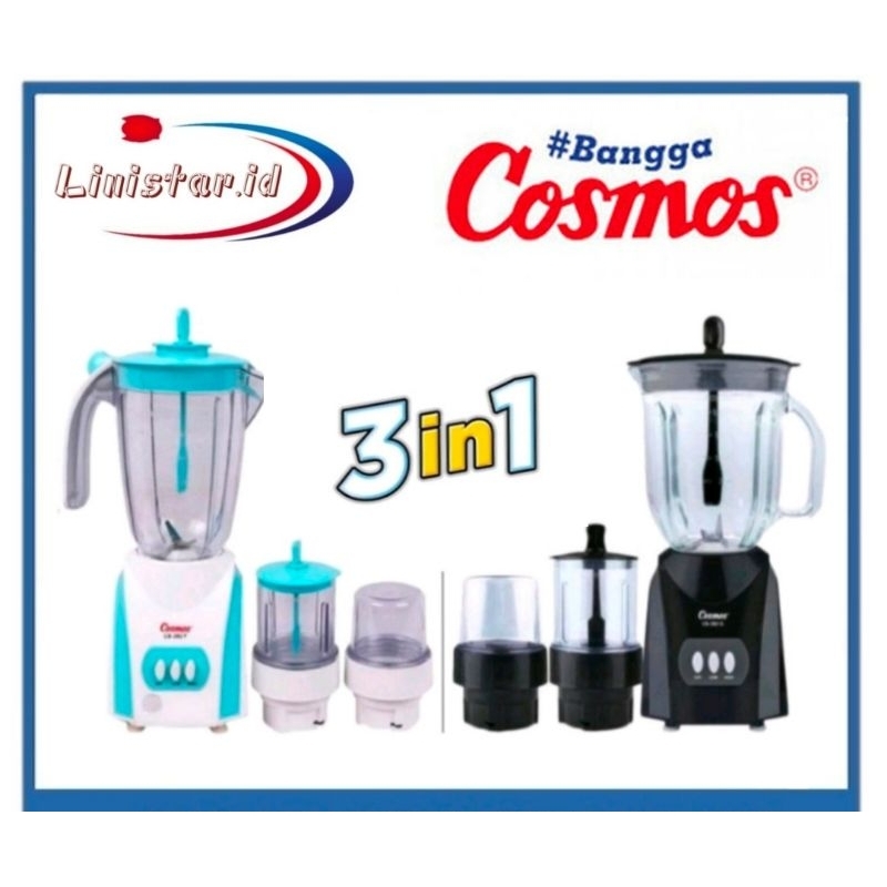 COSMOS CB282P/COSMOS CB282G Blender Cosmos 2liter CB-282P-plastik/CB-282G-Blender kaca