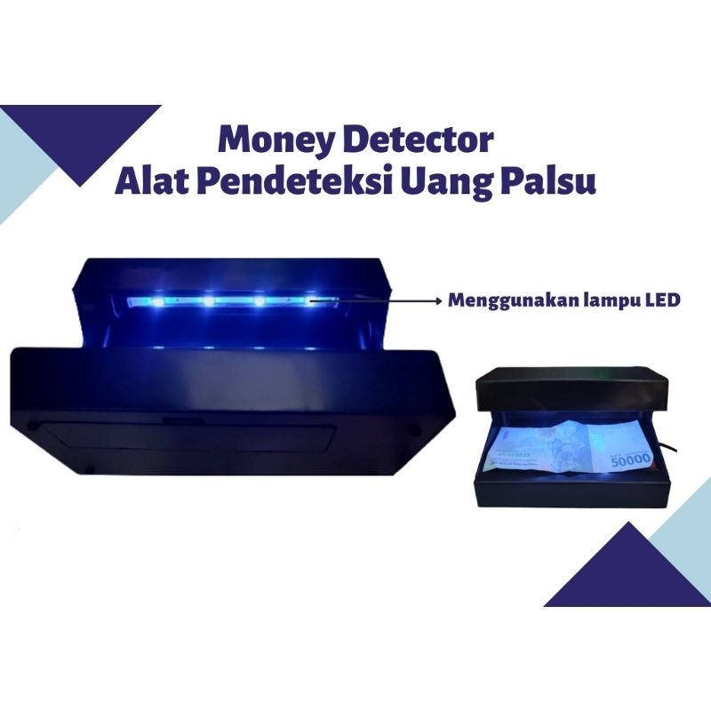 ALAT PENDETEKSI DETEKSI TES UANG PALSU / MONEY DETECTOR