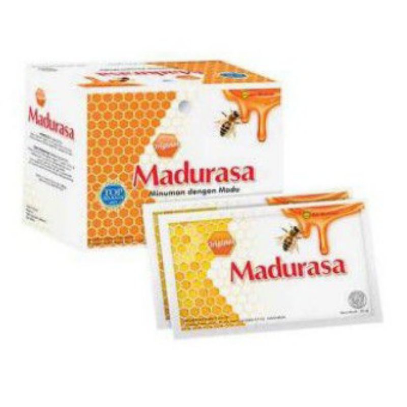 1 SACHET MADURASA ORIGINAL / MADU RASA ORI 20g / Madu Sekali Minum