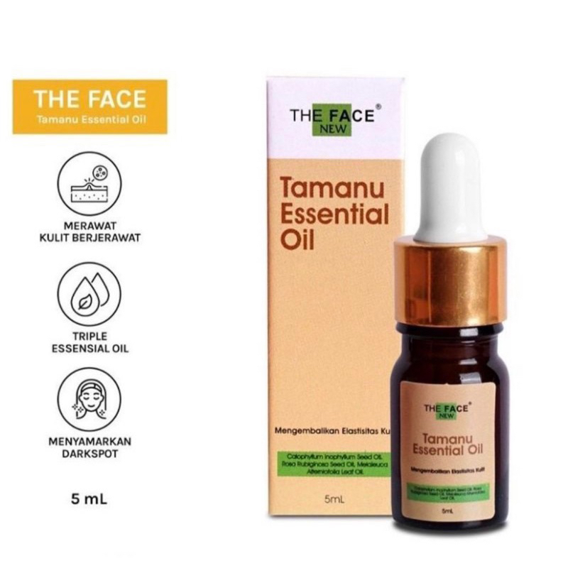 TEMULAWAK The Face Tamanu Essential Oil