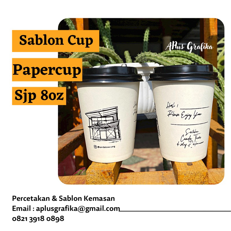 Paper cup Starindo 8 oz. cup kopi. cup panas