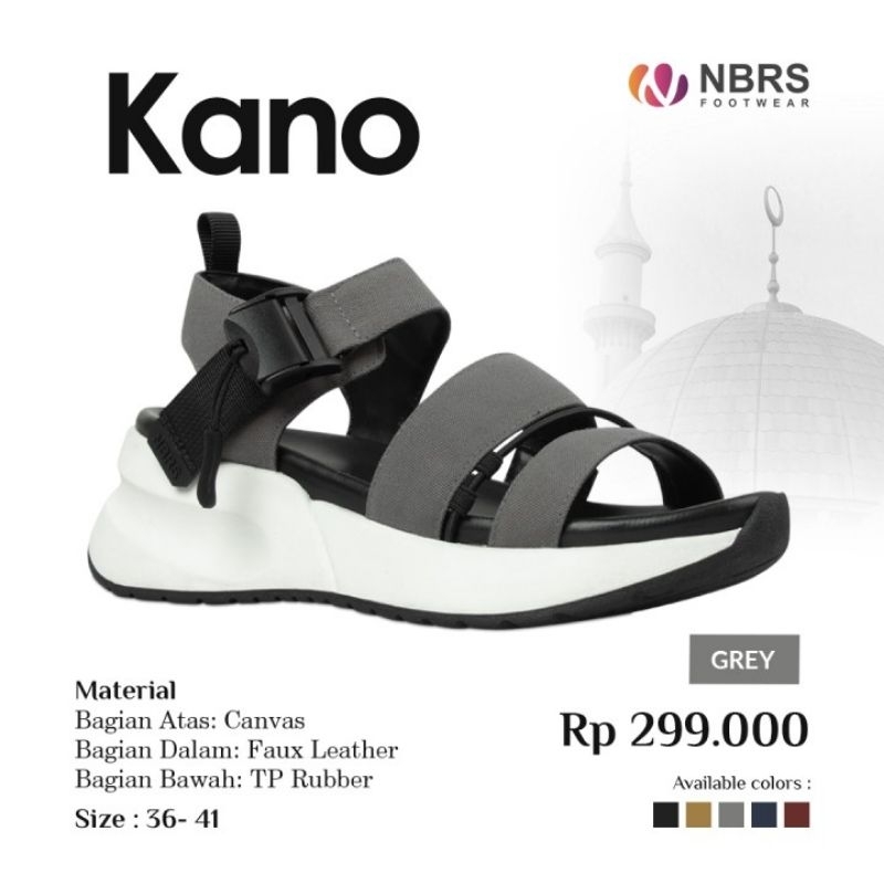 KANO BY NIBRAS FOOTWEAR SEPATU SANDAL WANITA