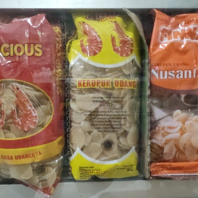 

Kerupuk Mentah Finna Krupuk Udang Bawang Bawal Sayur