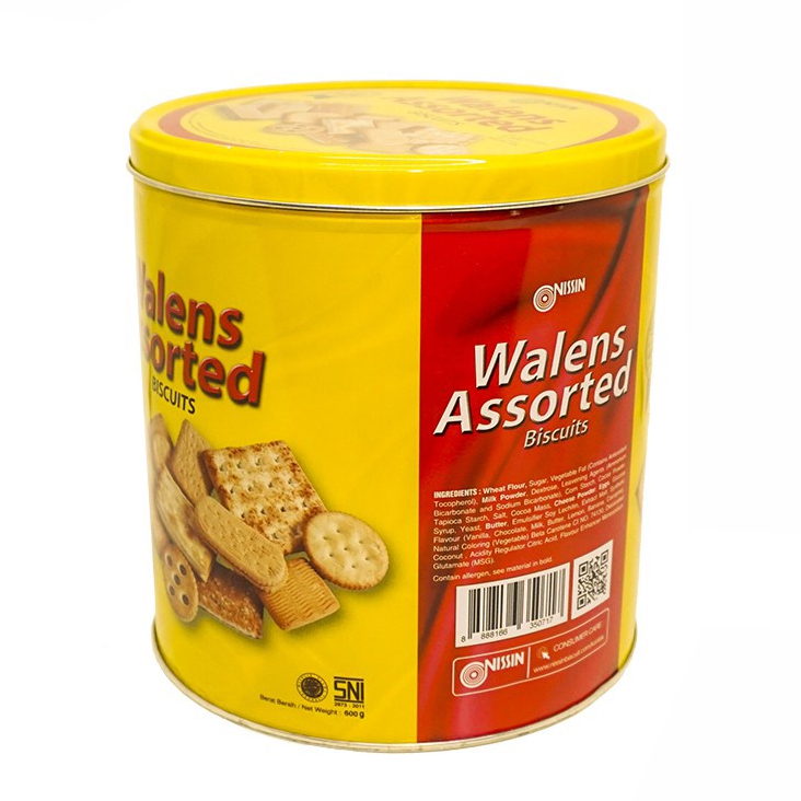 

Nissin Walens Assorted Yellow Kaleng 600 gr