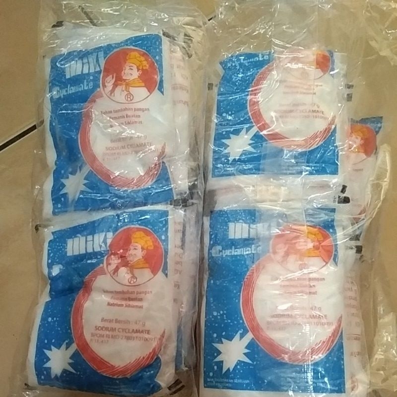 

Sodium Miki biru /pemanis buatan/natrium siklamat