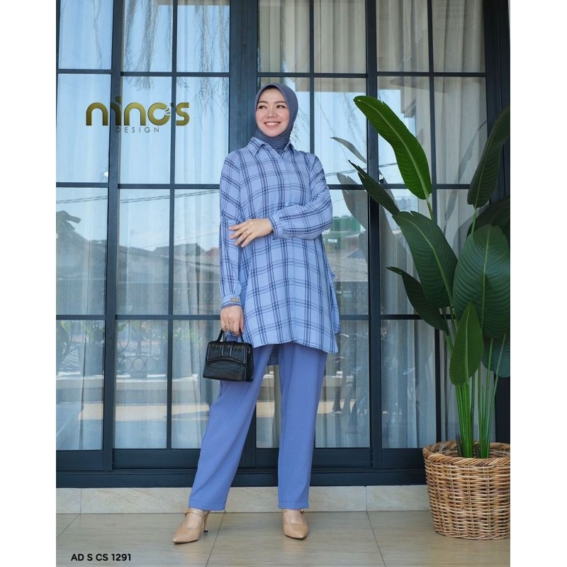 setcel terbaru cantik elegan / oneset santai jalan jalan kondangan