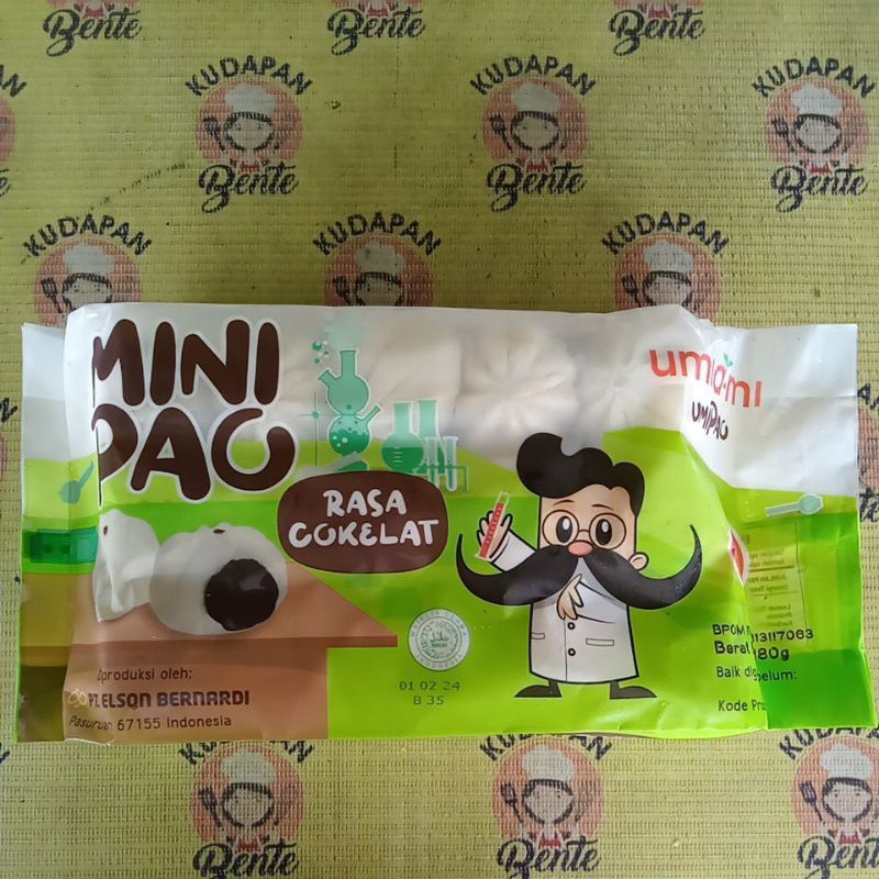 

Minipao coklat Umiami isi 30