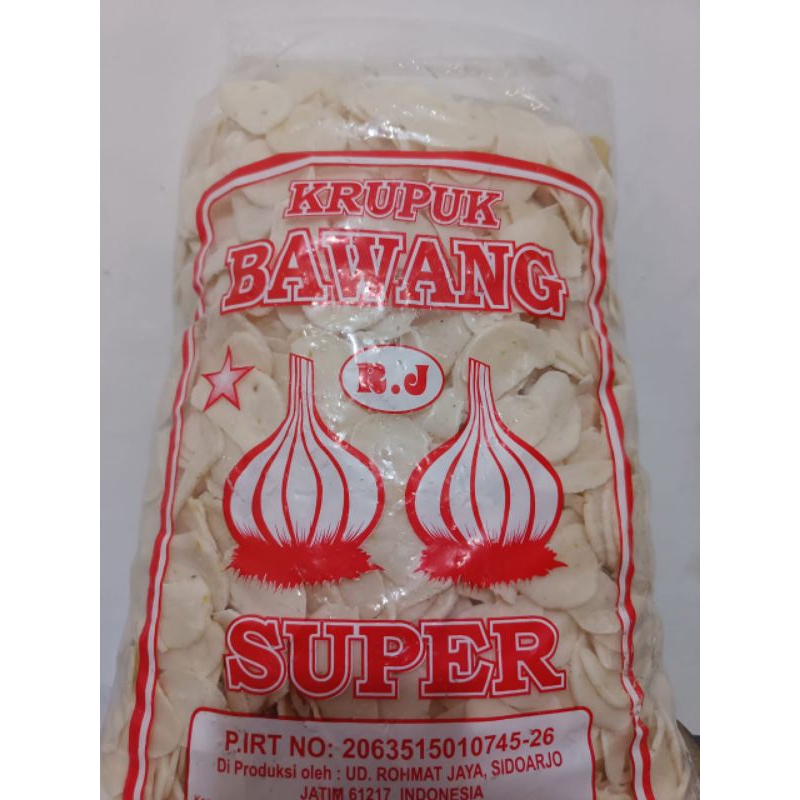 

Kerupuk bawang super RJ 5kg