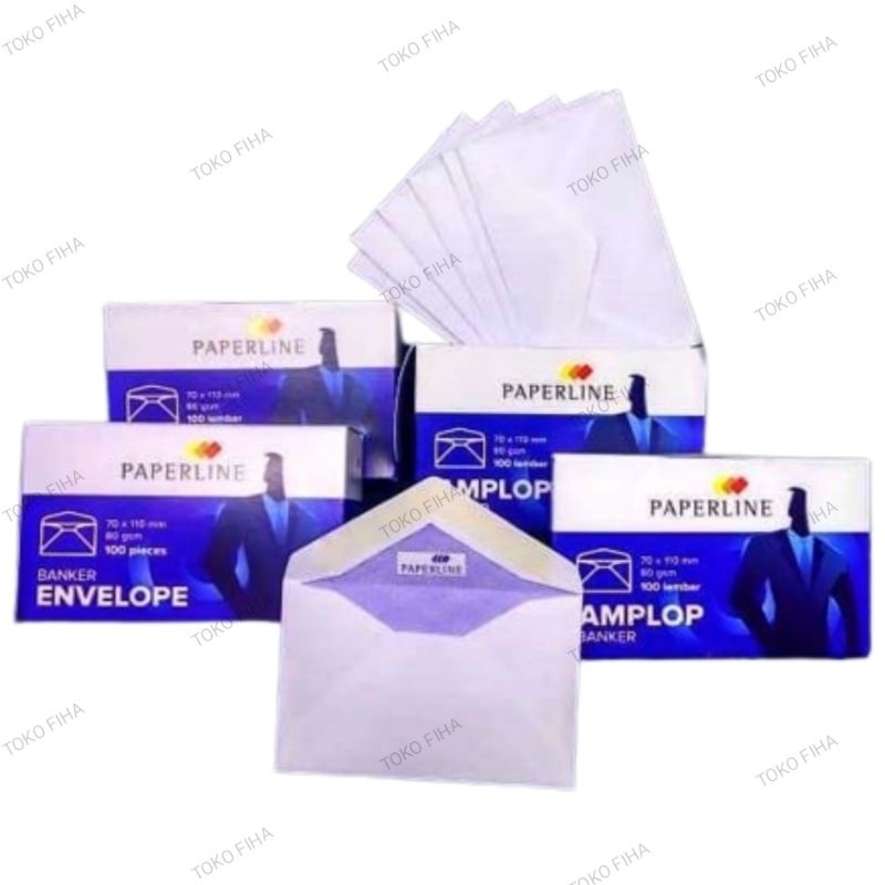 

Amplop Paperline Banker + Lem - Per Lembar