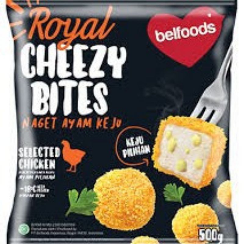 

Belfood Royal Cheezy Bites 500gr