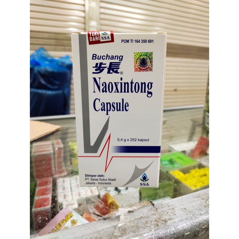 Obat Stroke ||  Bu Chang Naoxintong ( Original / 252 Capsule )1 Botol