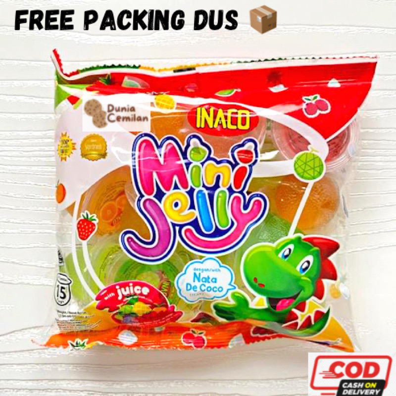 

[TERMURAH!!] Inaco Mini Jelly isi 15 Pcs - Jelly with Juice