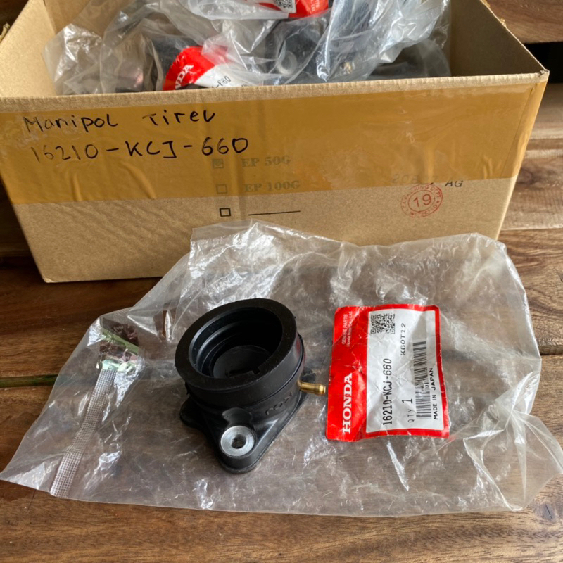 manipol tiger intek intake manifol tiger original baru made in japan