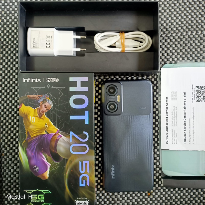 Infinix Hot 20 5G 4/128 Second Fullset Ori