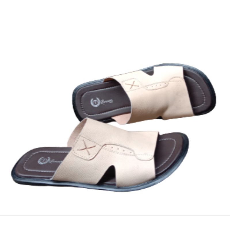 SANDAL KULIT PRIA JUMBO SANDAL KASUAL SANDAL ELEGAN PRODUK ORIGINAL