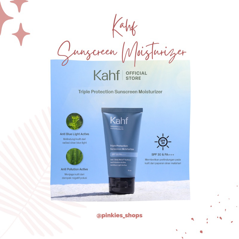 Kahf Sunscreen moisturizer