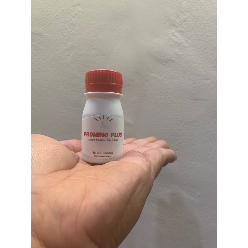 Jamu Merpati Promino Plus Suplemen Energi Merpati Balap, Merpati Tinggi, Merpati Kolong, dan Merpati