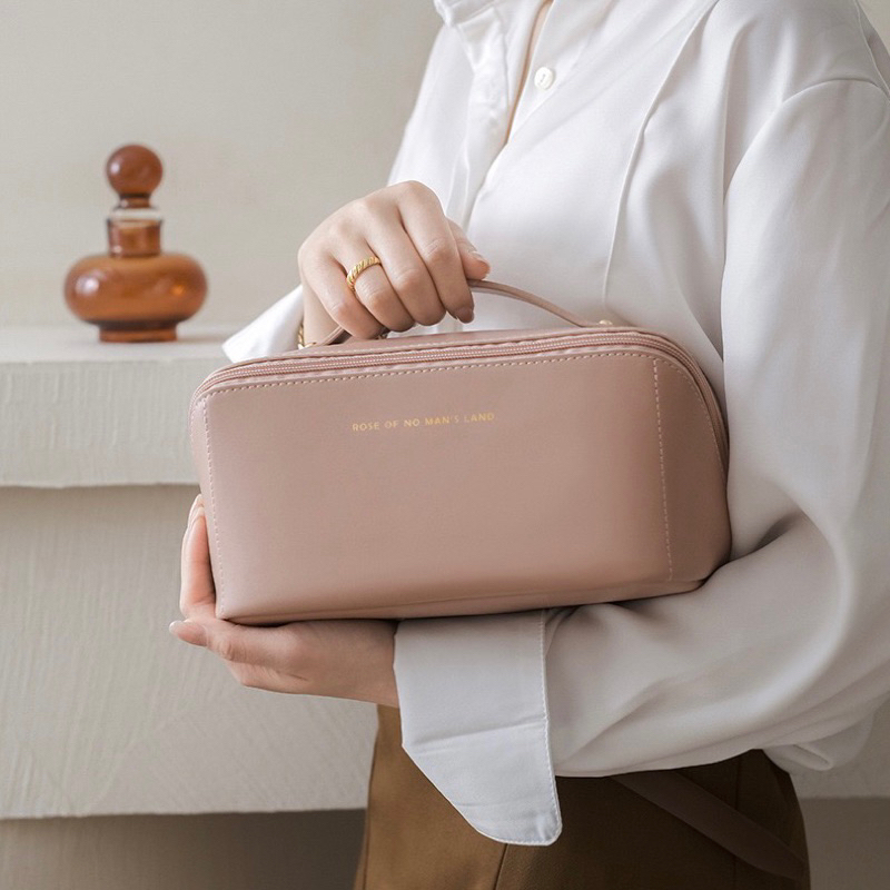 cosmetic pouch ukuran besar jumbo anti air tas kosmetik dan brush makeup travel organizer aesthetic kekinian murah viral premium PO18