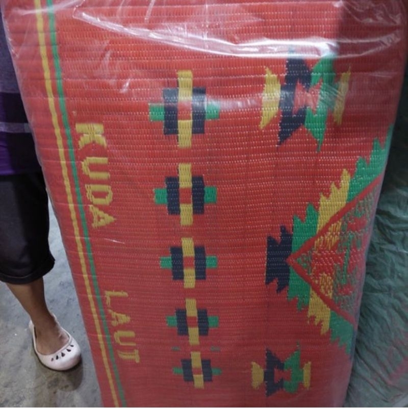 TIKAR PLASTIK 3X6 / TIKAR KUDA LAUT / KUDA LAUT 3X6 / KARPET KUDA LAUT / ALAS LANTAI / TIKAR KUDA LA