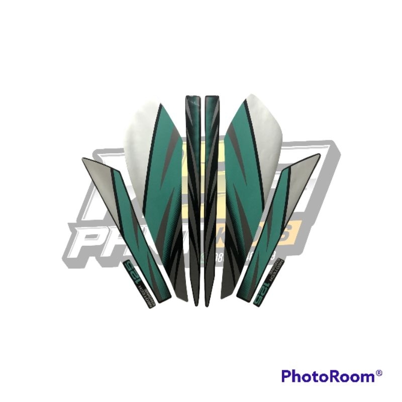 Stripping strip stiker sticker lis Honda GL MAX thn.1995 1996 striping gl max pro gl kotak neotech h