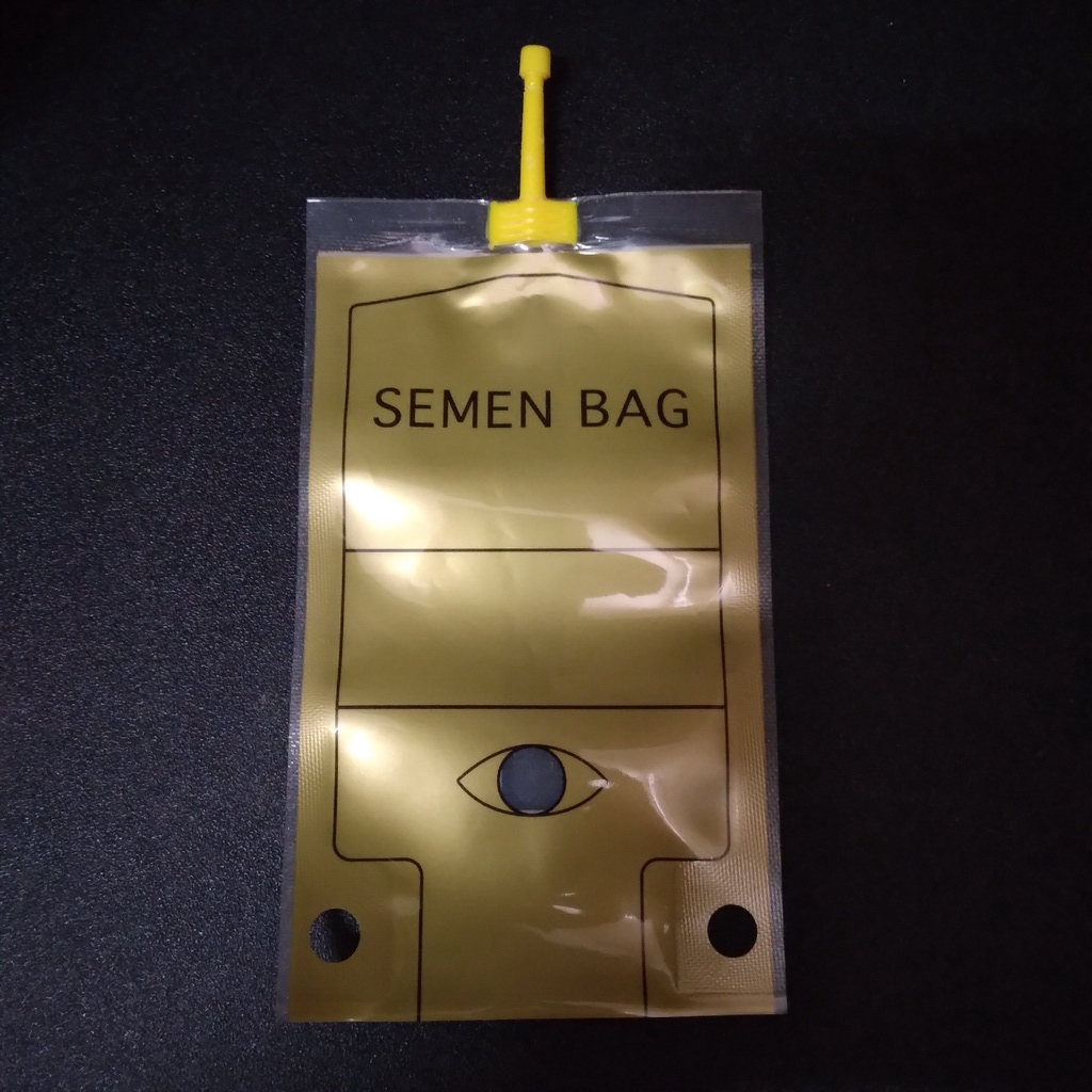 Semen Bag 100ml x 50 pcs -Tas Infus Babi, Inseminasi Buatan Botol Semen, Botol Vas Miyens Film