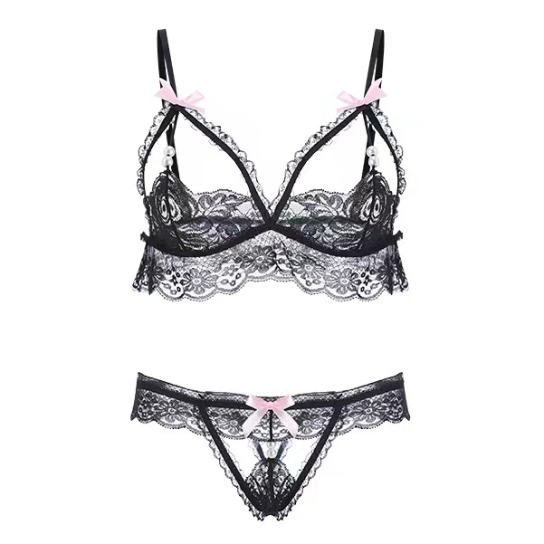 Lace Lingerie Bra Set 8079