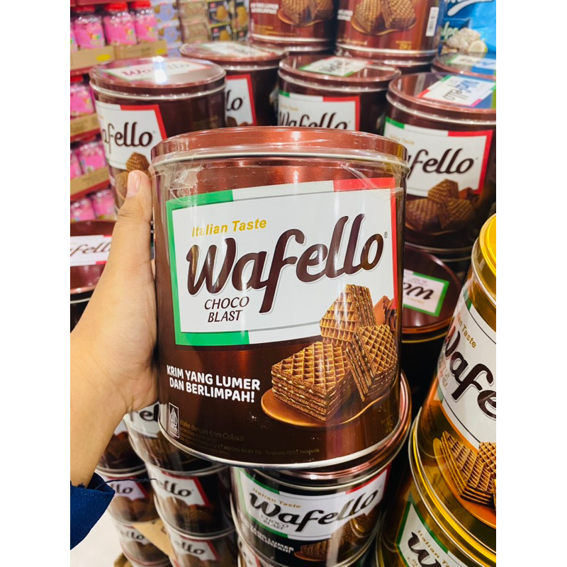 

Wafello festive coklat & caramel 1 kaleng @234gr termurah