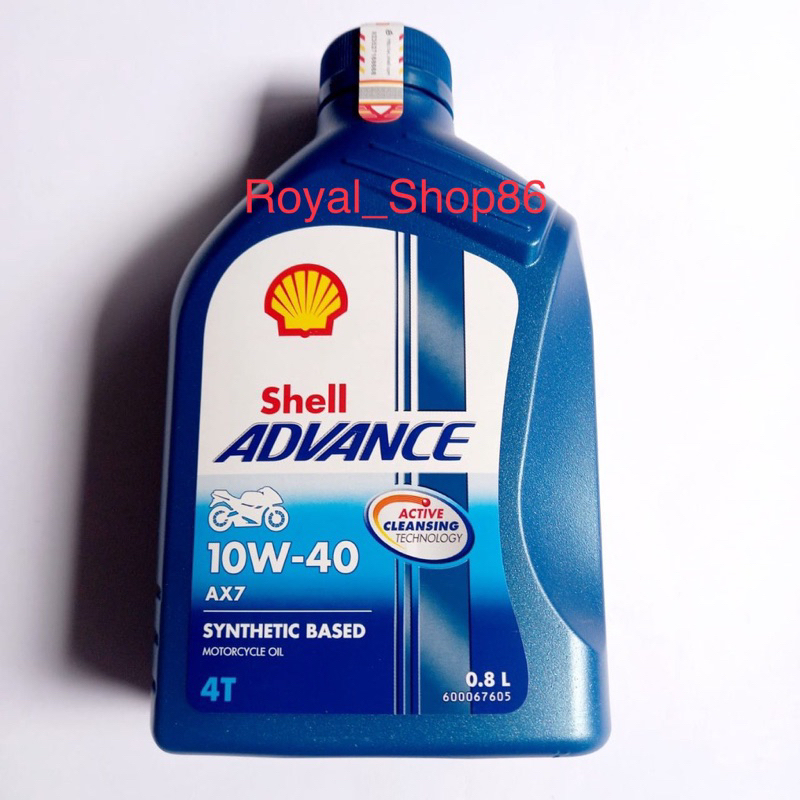OLI SHELL AX7 10W-40 800 ML 4TAK MOTOR BEBEK ORIGINAL