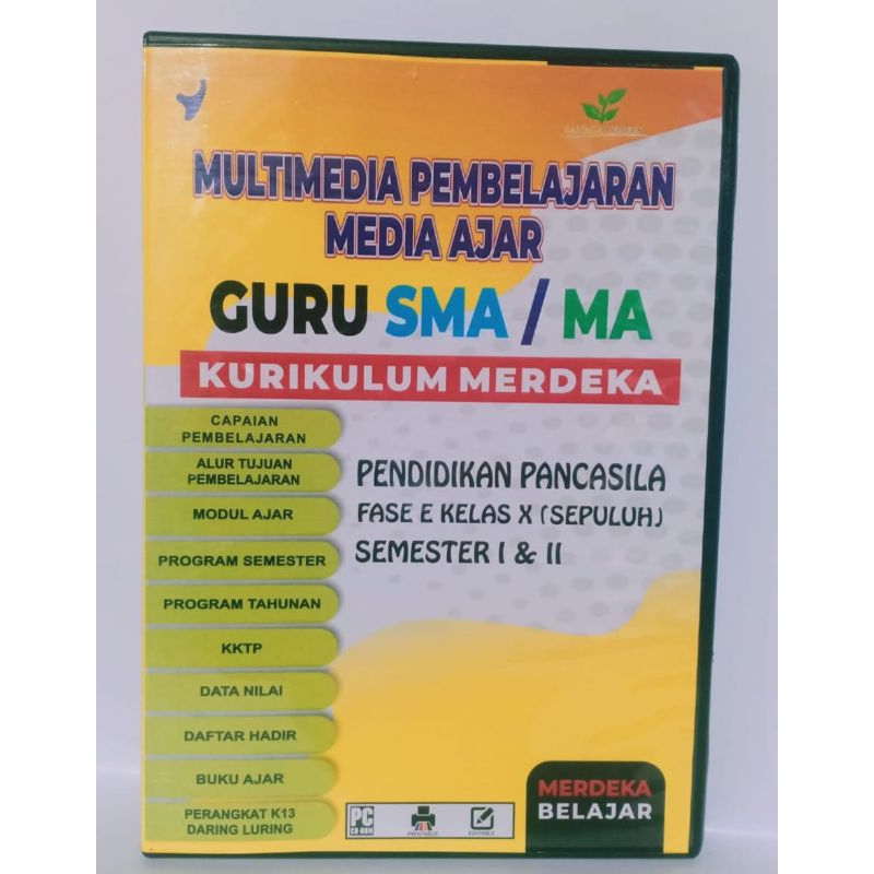 

MODUL AJAR KURIKULUM MERDEKA PENDIDIKAN PANCASILA SMA FASE E KLS 10+DAFTAR NILAI KURMER