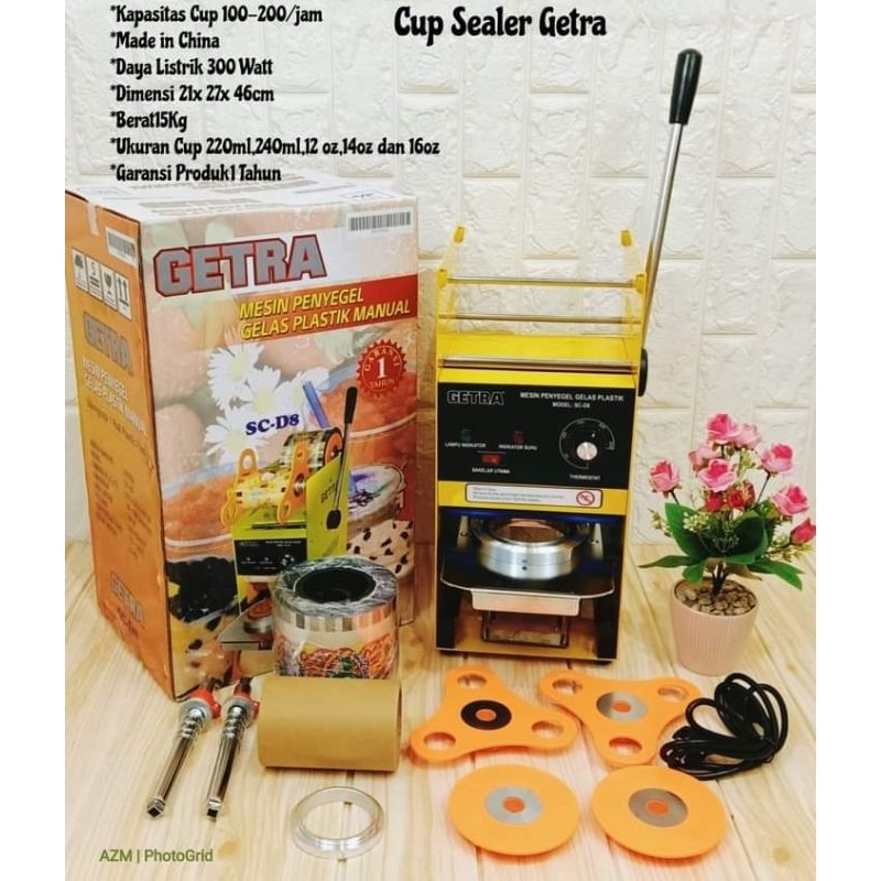 Cup Sealer GETRA SC-D8