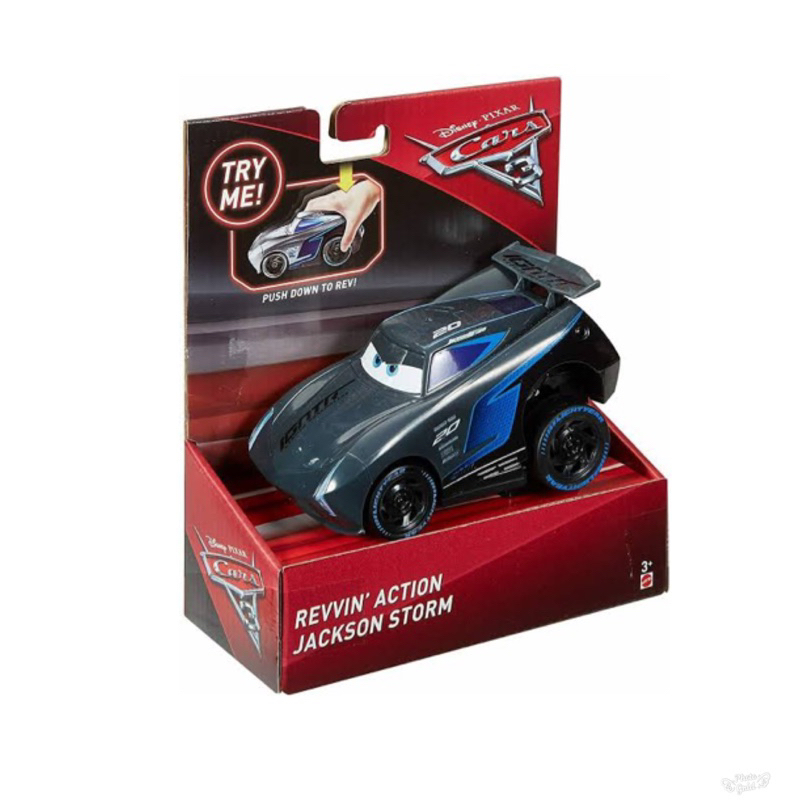 MATTEL CARS REVVIN JACKSON STORM  / MAINAN ANAK MOBIL-MOBILAN