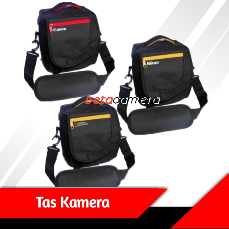Tas Kamera DSLR Mirrorless Canon Nikon National Geographic Tas Selempang Camera Bag