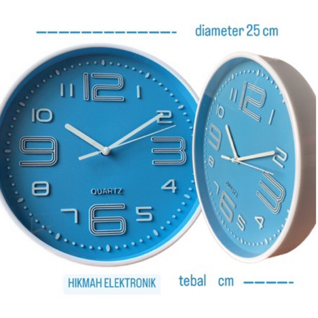 jam dinding NIKKO NK-2821/Jam dinding unik/jam dinding fashion/jam dinding modern/jam dinding colour