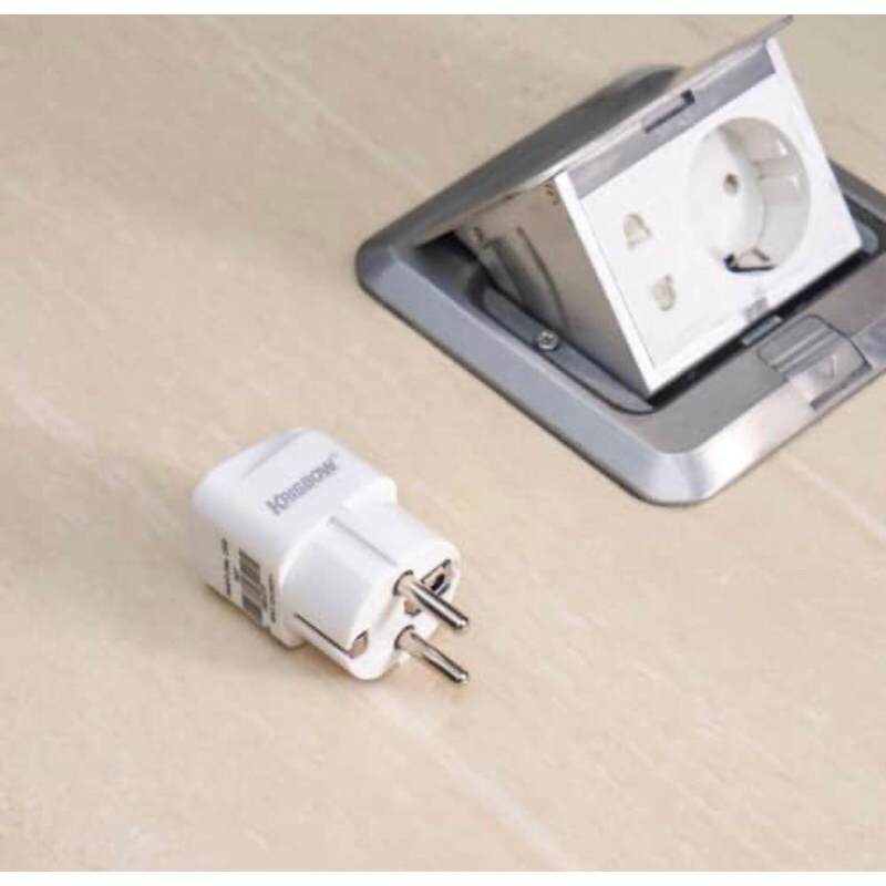 KRISBOW COLOKAN LISTRIK UNIVERSAL/KRISBOW STEKER T UNIVERSAL/ACE TRAVEL ADAPTOR/KRISBOW STEKER ARDE ADAPTOR TRAVEL DENGAN SWITCH