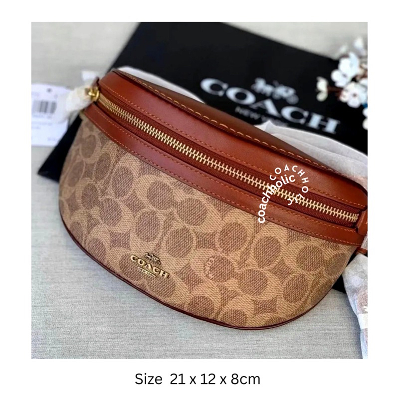coach belt bag woman